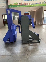 Machine à décortiquer le riz électrique 500-600 kg/h avec élévateur automatique et tamis vibrant