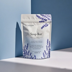 Bolsa de Plástico con Cierre Hermético y Logotipo Impreso Personalizado para Jabón, Sales de Baño, Exfoliante Corporal y Champú - Product Image 2