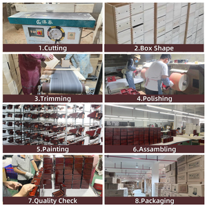 Hộp đựng đồng hồ gỗ cao cấp, thiết kế riêng, in logo, bán buôn Laihe, chất liệu MDF - Product Image 6