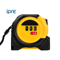 Télémètre laser 3-en-1 IPRE 40m 60m avec ruban acier 5m et ligne laser croisée pour la construction intérieure
