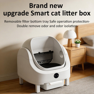 Caja de Arena Inteligente Autolimpiable para Gatos con Control por Aplicación, Eliminación de Olores y 13 Sensores de Seguridad - Product Image 5