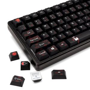 Uchiha Itachi Keycaps Profil cerise japonais Sublimation de colorant PBT 140 touches pour clavier de jeu mécanique 61/68/75/87/98/108 - Product Image 3