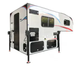 2020 Fiberglass Reinforced Plastic Teardrop Caravan and Camper Tent Trailer with Kitchen for Sale