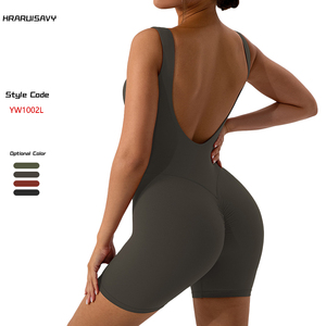 Combinaison de yoga <span class=keywords><strong>une</strong></span> pièce, tenue de <span class=keywords><strong>sport</strong></span> moulante pour <span class=keywords><strong>femme</strong></span> - Product Image 3