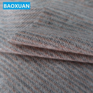 Textiles 65% rayonne 35% polyester fil teint mélange hatchi tissu pull pour la robe - Product Image 4