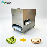 Fabrieksleverancier Automatische Elektrische Groene Banaan Plantain Schilmachine