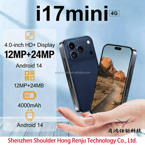 Teléfono I17 Mini 4+164G, 5.5 Pulgadas, Procesador Rápido, Batería <span class=keywords><strong>de</strong></span> Larga Duración, Smartphone Android 5G 2026 NUEVO, Smartphone Celular LTE, Gran Venta - Product Image 3