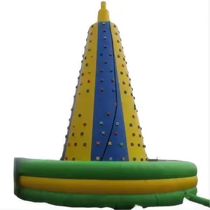 high quality outdoor rock climbing wall inflatable for kids and adults