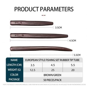 European Carp Fishing <strong>Hose</strong> Anti Entanglement <strong>Rubber</strong> Tip Tube Sleeve Carp Fishing Threading <strong>Hose</strong> Fishing Gear Accessories - Product Image 5