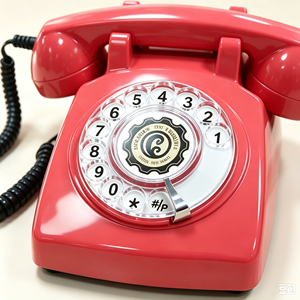 Téléphone <span class=keywords><strong>fixe</strong></span> filaire vintage à cadran rotatif, style rétro, pour la maison, l'hôtel, la décoration, OEM ODM - Product Image 3