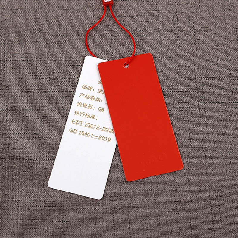 OEM Garment Tags Paper hang Tags with String/Custom hang Tag for Cloting
