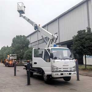 Camion nacelle ISUZU 30M 4x4 32m 34m avec structure de flèche robuste pour les projets d'entretien et d'ingénierie en haute altitude - Product Image 6