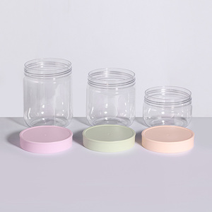 250ml 310ml 380ml 480ml 620ml 800ml <span class=keywords><strong>900ml</strong></span> 1120ml rõ ràng trong suốt Pet bao bì nhựa <span class=keywords><strong>Jar</strong></span> cho thực phẩm - Product Image 1