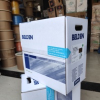 Cable Ethernet Cat6 Belden 7814A Original y Nuevo, 4 Pares, 24AWG, Cobre Sólido U/UTP, Rollo de 305m