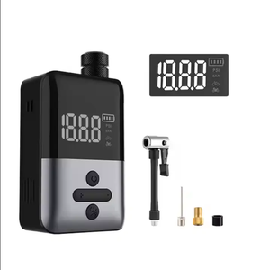<span class=keywords><strong>Mini</strong></span> compresor de aire recargable con inflado de neumáticos más rápido actualizado, bomba de aire eléctrica portátil para bolas, motocicletas y bicicletas - Product Image 3