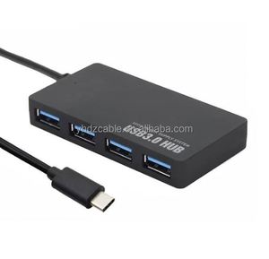 Manufacturer Wholesale <b>USB</b> 3.0 <b>Hub</b> Expansion Dock One to Four Ultra-thin High-speed <b>Hub</b> <b>USB</b> Splitter 4-port <b>USB</b> - Product Image 1