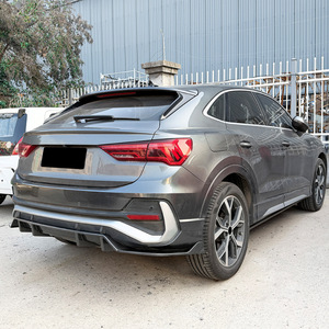 Alerón Trasero para Audi Q3 F3 Sportback Coupé 2019, Kit de Carrocería Estilo Tuning, Acabado Mate con Textura de Fibra de Carbono en Negro Piano - Product Image 1