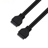 Câble IDC USB 3.0 20 broches femelle-femelle de haute qualité pour carte mère d'ordinateur