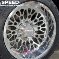 Jantes forgées 24x14 26x16 28x16 8x6.5 8x165.1 en aluminium forgé à profil profond pour Dodge Ram 2500 3500 Silverado 2500 3500