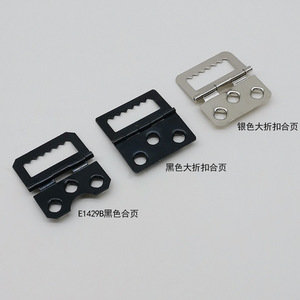 Three Hole Hinge E1429B Stainless Steel <b>Black</b> Silver Folding Concealed Hook Photo <b>Frame</b> Accessory Rectangle Durable - Product Image 2