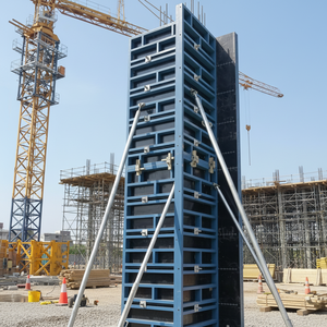 Cadre de coffrage en aluminium moderne <span class=keywords><strong>pour</strong></span> la construction de murs de noyau de grande hauteur avec panneau de coffrage - Product Image 1