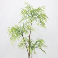 Maßgefertigter Künstlicher Nandina-Baum für Innen/Außen Plastik Zimmerpflanze Künstliche Pflanzen Dekoration Langlebig für Innenräume