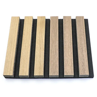 Panneaux acoustiques en bois de style design moderne, panneaux muraux décoratifs insonorisants pour les murs intérieurs d'hôtels, design de modèle 3D