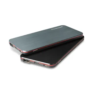 Charger Power Bank 5000Mah Slanke Aluminium En Abs Behuizing Nieuwe Blade 8Mm Ultradunne