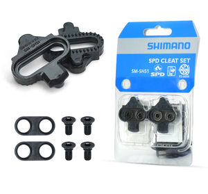 Juego de tacos Shimano SM-SH51/<span class=keywords><strong>SH56</strong></span> <span class=keywords><strong>SPD</strong></span> para pedales de bicicleta de montaña y carretera - Product Image 3