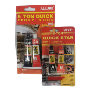 EZGLUE FEZGLUE STAR EPOXY STICK Colle de réparation <span class=keywords><strong>magique</strong></span> Adhésif AB Gum 4 à 5 minutes Quick Set Epoxy AB Glue - Product Image 2