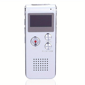 Smart Home <b>Mini</b> Digital Recorder Supports WAV and MP3 Audio Formats, Small <b>USB</b> Lectures, and Voice Activation for Recorders - Product Image 4