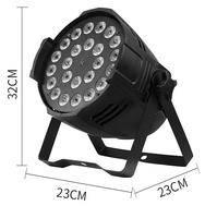 Projecteur LED RGBWAUV 24x 4-en-1, 5-en-1, 6-en-1 avec fonctions Wall Washer, Scan et Stroboscope pour DJ et discothèques