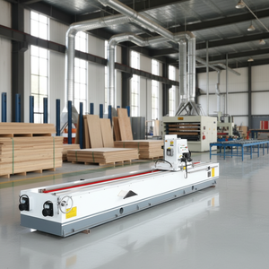 آلة طحن سكاكين CNC جديدة مع تحكم PLC ومحرك ومكونات تروس، طول طحن 1600 مم للخشب الرقائقي، 220 فولت/380 فولت/440 فولت - Product Image 1