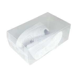 Boîte à chaussures en acrylique détachable, organisateur de rangement transparent en plastique, idées modernes de rangement pour baskets et sacs - Product Image 5