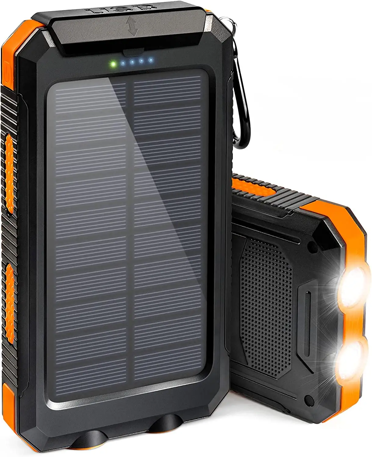 Solar Phone Charger 20000mAh, Suscell Portable Solar Power Bank for Cell Phone Camping External Backup Battery Pack Charger
