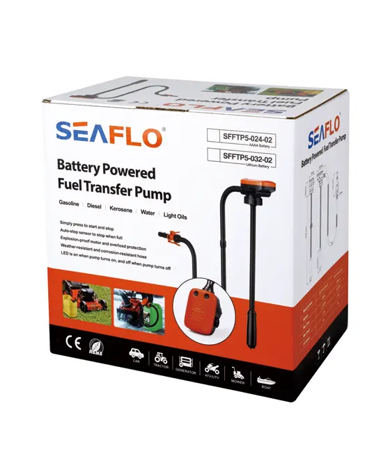 SEAFLO自動充填チャージサクションビークルミニチュアトランスファーウェル電気オイルディーゼル燃料ディスペンサーポンプ
