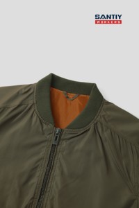 Giacca da lavoro a prova di vento ignifuga Unisex per il pendolarismo quotidiano in abbigliamento da lavoro delle imprese e delle istituzioni pubbliche - Product Image 3