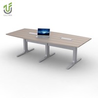 Ensemble de table de salle de conférence haut de gamme pour 10 à 12 personnes