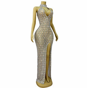 SD4836 Diamant-Geburtstagskleid Elegante Abendkleider Modische Kleider für Damen Geburtstagsparty-Outfits Sommerkleidung für Frauen - Product Image 2