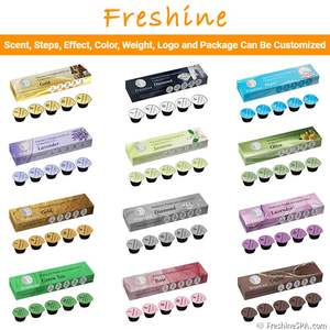 Kit de Pédicure Spa au Collagène Personnalisable <span class=keywords><strong>5</strong></span> Étapes en Boîte : Bain Purifiant, Gommage au Sucre, Masque, Sérum, Lotion de Massage pour Fournisseur de Salons - Product Image 5