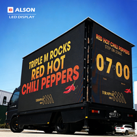 Écran vidéo publicitaire mobile pour camion ALSON LED, affichage LED extérieur personnalisé, étanche, P5 P6 P8 P10