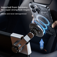 YTGEE nouveau support de téléphone de voiture magnétique de Navigation de montage latéral d'écran de commande Central pour Tesla modèle 3/Y/Highland New Energy Auto