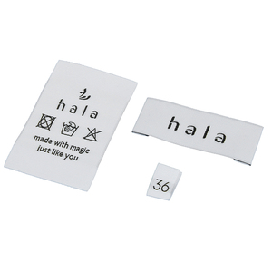 Bán buôn tùy chỉnh bông quần áo nhãn vải dệt nhãn cho may mặc - Product Image 1