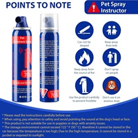 Spray de Entrenamiento para Perros, Spray Corrector Antiladridos, Detiene los Ladridos, Disuasor de Comportamiento Indeseable, Ayuda para el Entrenamiento de Mascotas, Seguro