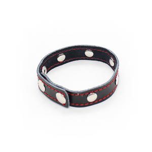 Cincin Penis Kulit yang Dapat Disesuaikan untuk Pria - Product Image 2