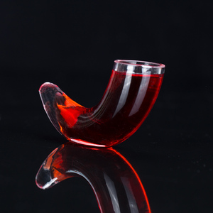 Verre à Cocktail en forme de corne de boeuf Chili Bull Premium Bar Verrerie Coupe à vin Mini verres à liqueur pour la fête - Product Image 3