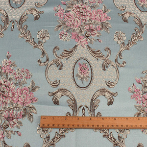 Henry textiles flores brocado tapicería tela Damasco Jacquard prendas de vestir ropa gruesa cortina por yarda - Product Image 2