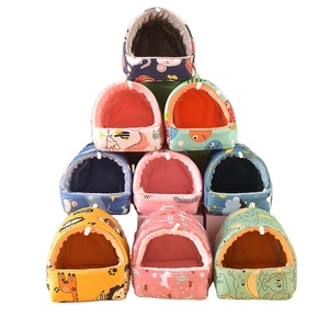 Maisonnette suspendue en coton écologique et tendance pour petits animaux : chiens, <span class=keywords><strong>hamsters</strong></span>, cochons d'Inde, rats, chinchillas et autres. - Product Image 3