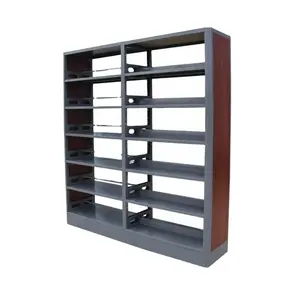 Estantería de libros para la escuela, mueble de Metal, 6 capas, moderna, montada en 4-6 minutos