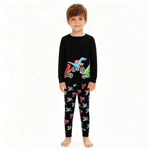 <span class=keywords><strong>Pigiama</strong></span> in <span class=keywords><strong>cotone</strong></span> a maniche lunghe per bambini, morbido e traspirante, set <span class=keywords><strong>pigiama</strong></span> per bambini e bambine, set <span class=keywords><strong>pigiama</strong></span> con cartoni animati. - Product Image 6